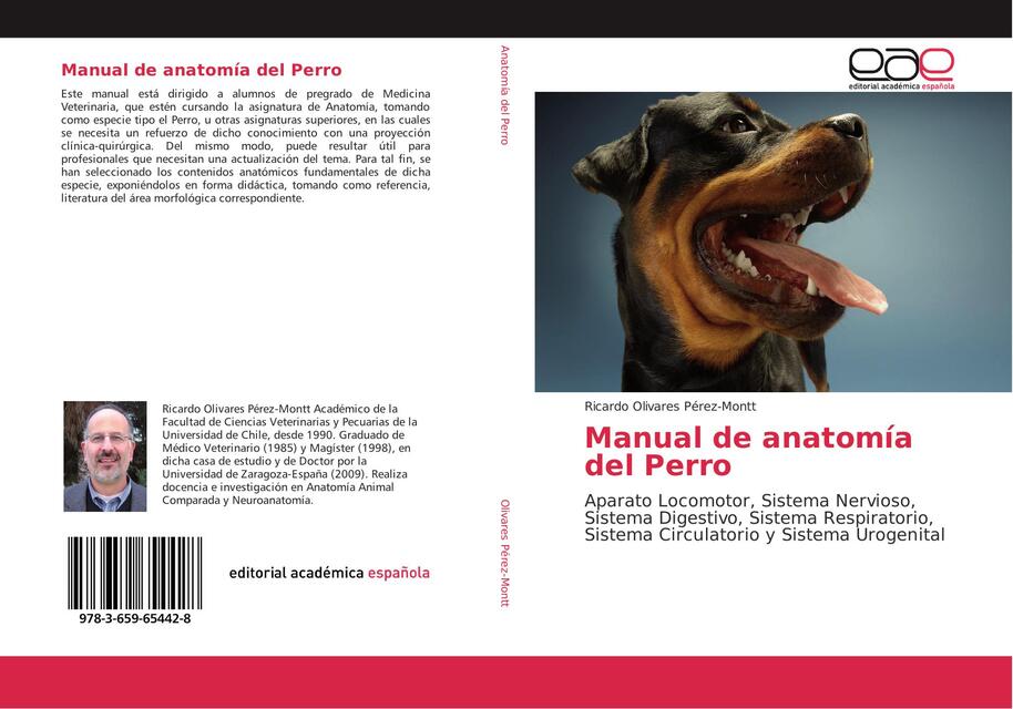 Manual Anatomía del Perro 