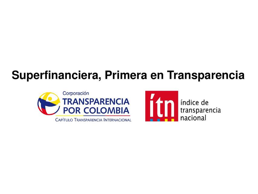 Informe Gestion SUPERINTENDENCIA FINANCIERA