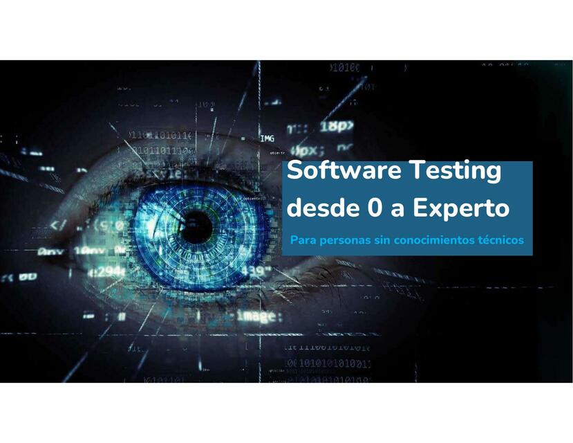 Software Testing desde 0 a Experto 