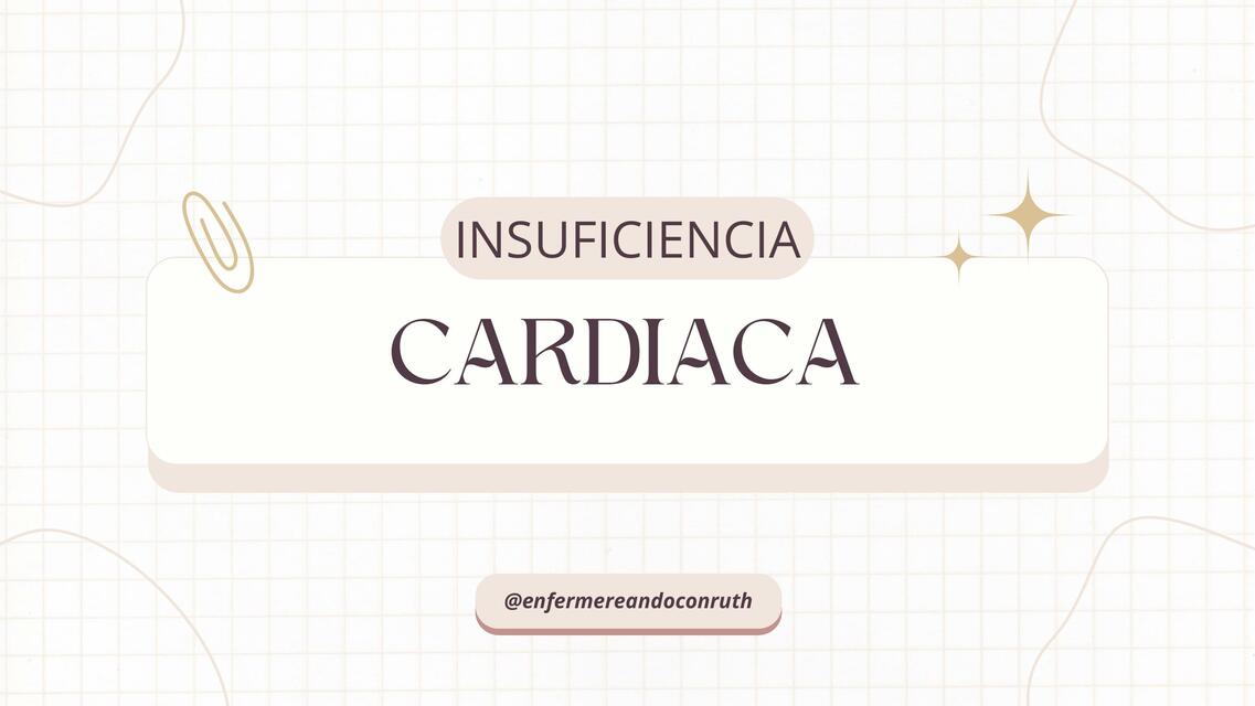 Insuficiencia Cardiaca