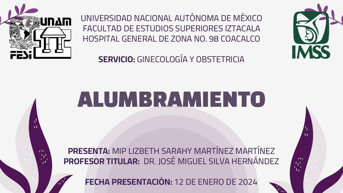 Alumbramiento 