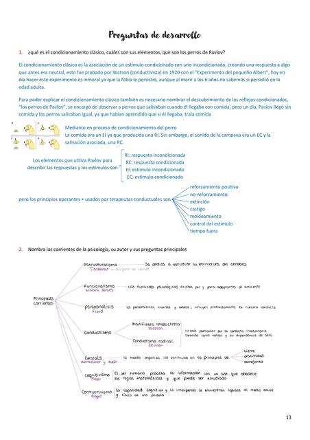 Preguntas de desarrollo  