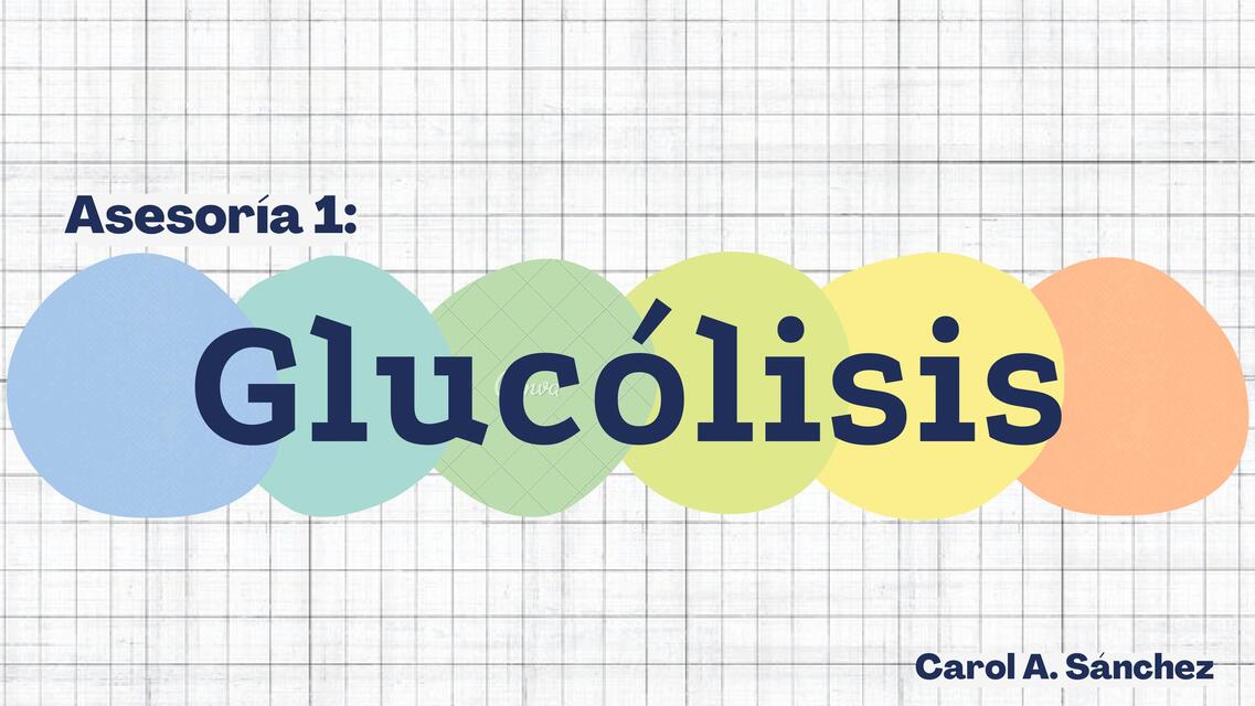 Glucólisis 