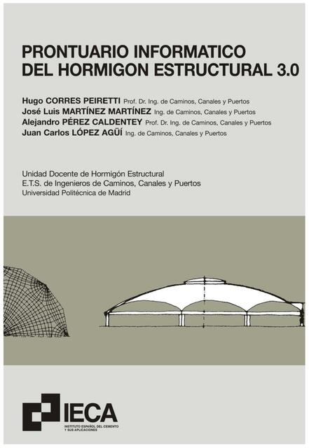 Prontuario Informático del Hormigón Estructural 