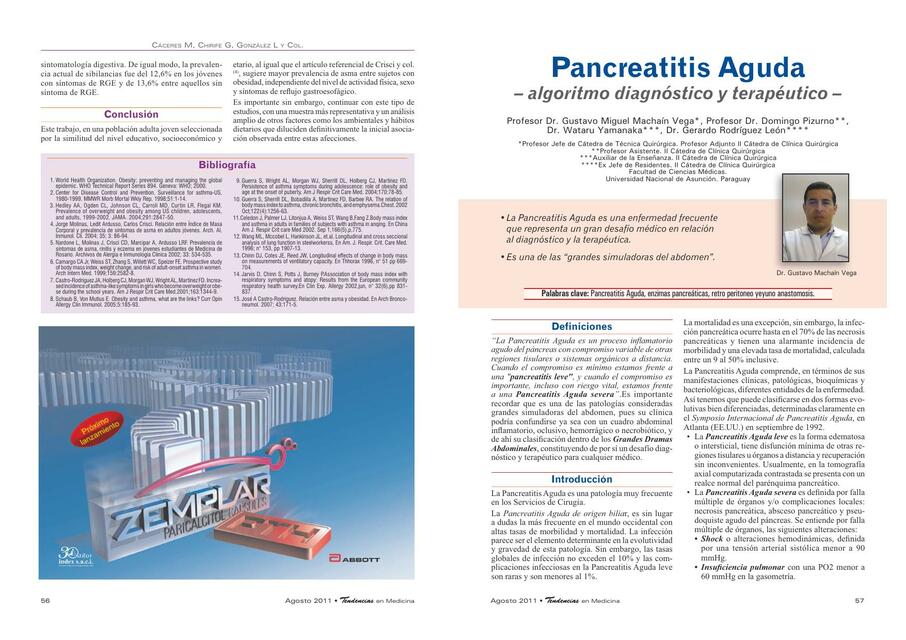 Pancreatitis Agudas