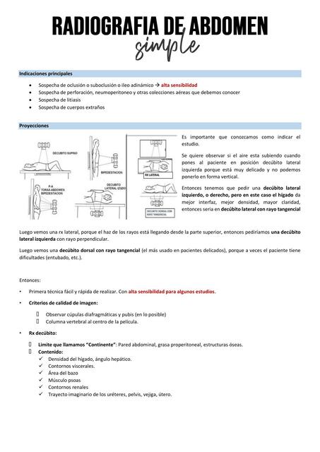 RADIOGRAFIA DE ABDOMEN SIMPLE