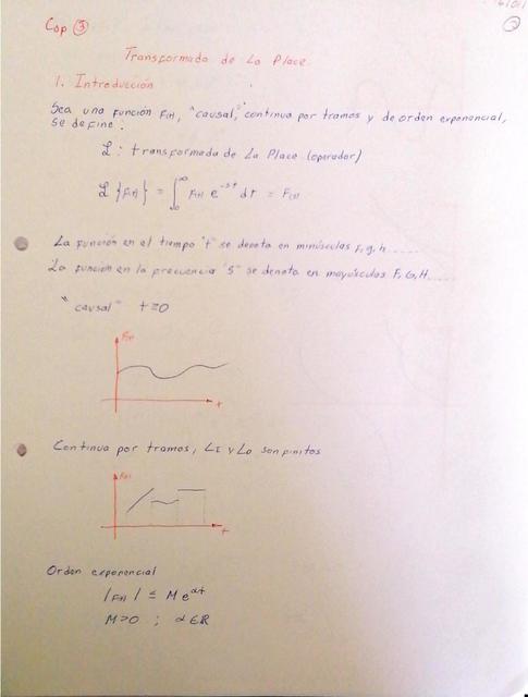 Ecuaciones Diferenciales Transformada de La Place