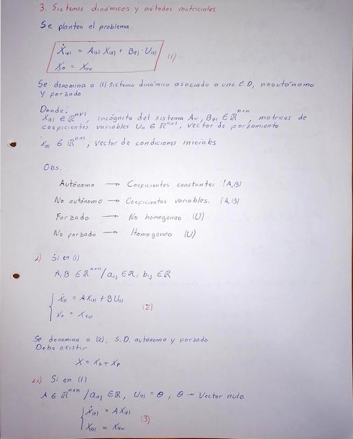 Ecuaciones Diferenciales sistemas dinámicos y métodos matriciales