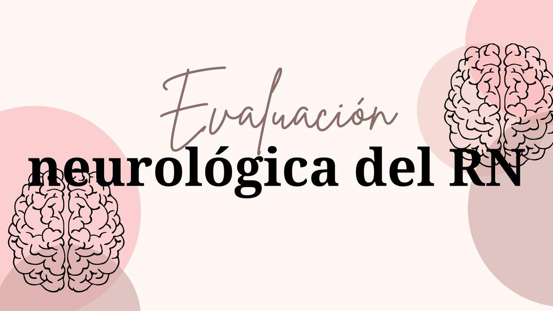 Evaluación Neurológica