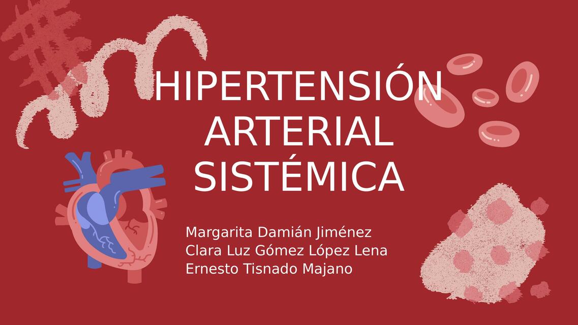 Hipertensión Arterial Sistémica