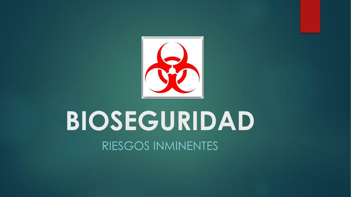 Bioseguridad 