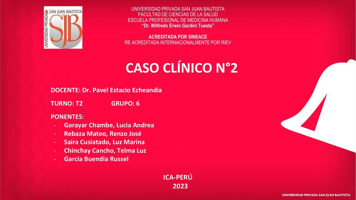 Caso clínico 2 