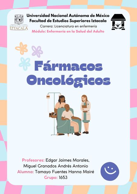 Fármacos oncología