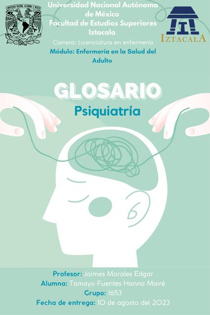 Glosario Psiquiatría 