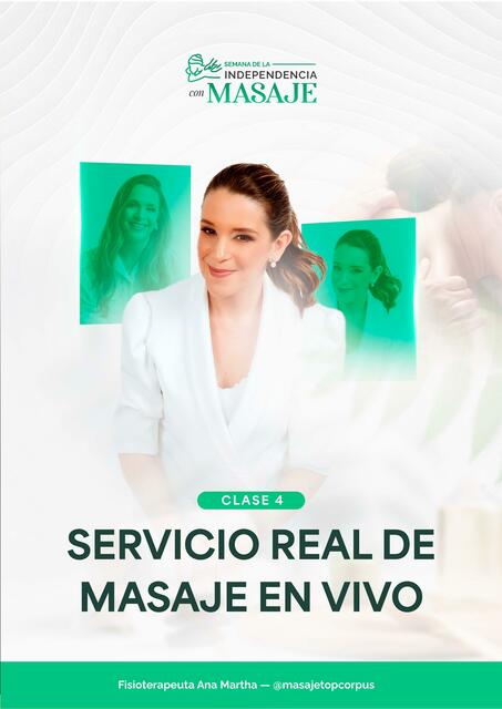 Servicio Real de Masaje en Vivo 