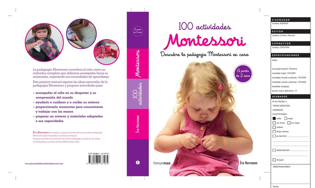 100 actividades montessori