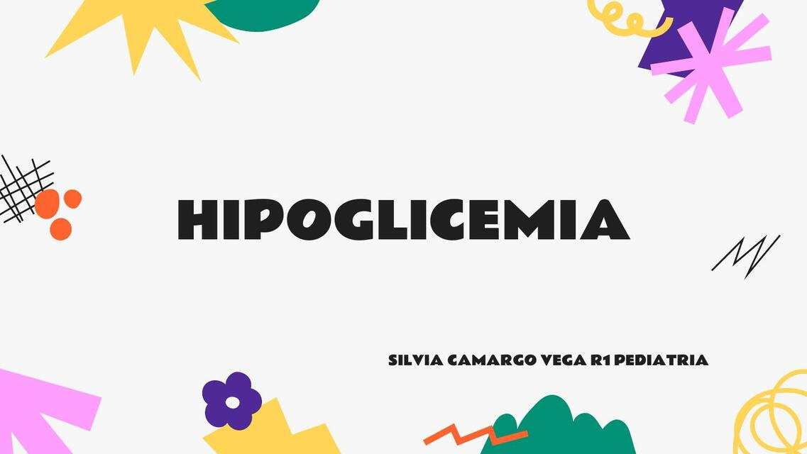 Hipoglicemia