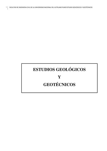 ESTUDIO GEOTECMNICO UNA IMPORTANTE