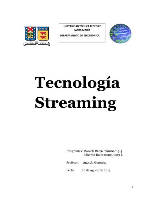 tecnologia streaming