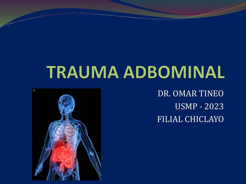 Trauma Abdominal 