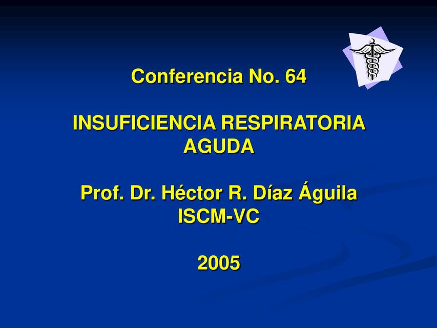 Insuficiencia Respiratoria Aguda