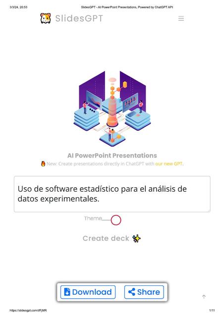 Uso de Software Estadístico para el Análisis de Datos Experimentales 