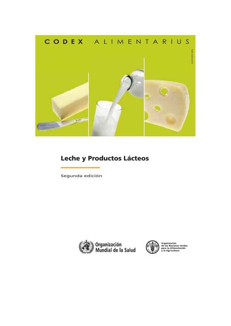 Leche y Productos Lácteos 