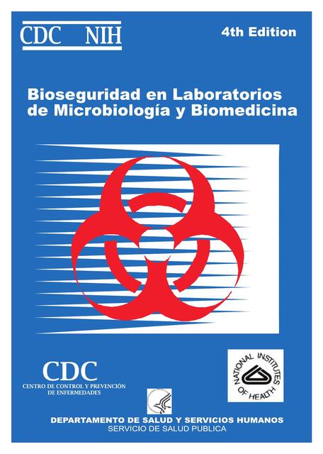 Bioseguridad en Laboratorios de Microbiología y Biomédica