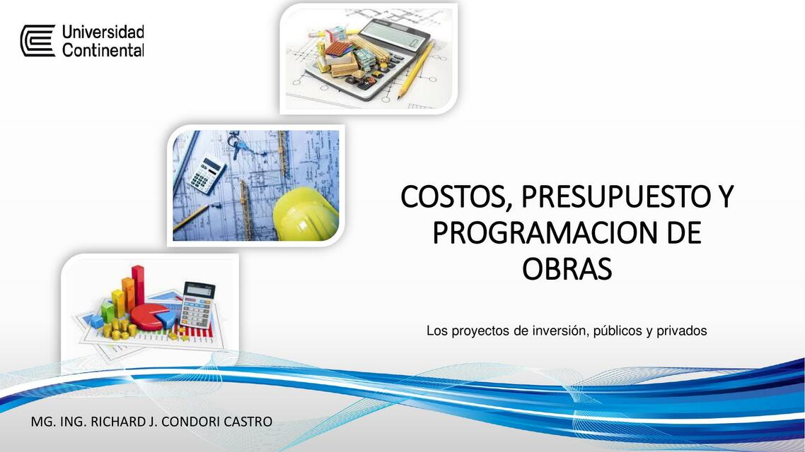 Costos presupuesto y programacion de obras 