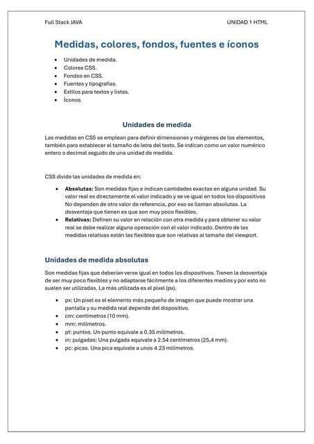 CURSO - FULL STACK JAVA | uDocz