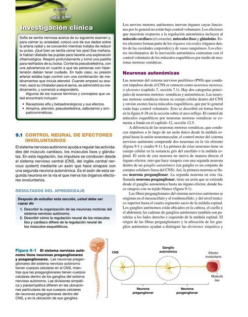 Control Neural de Efectores Involuntarios 