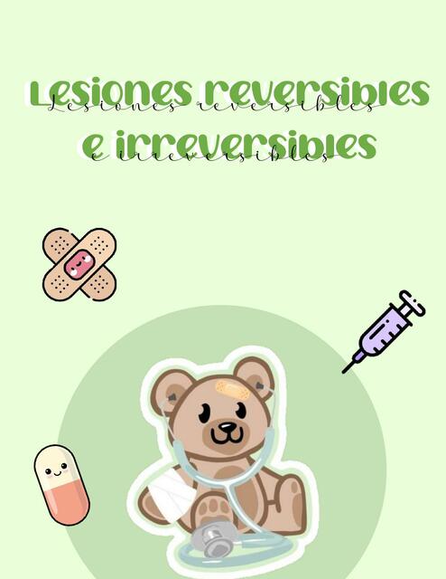 Guia 3 Lesiones reversibles e irreversibles