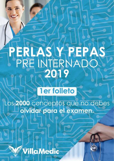 Perlas y Pepas Pre Internado 2019 