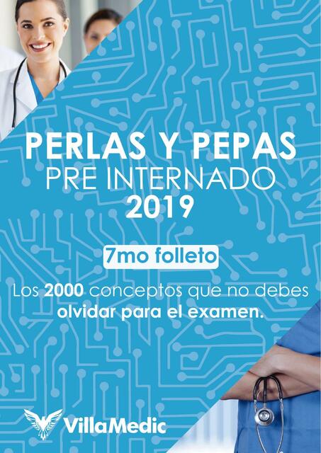 Perlas y Pepas Pre Internado 