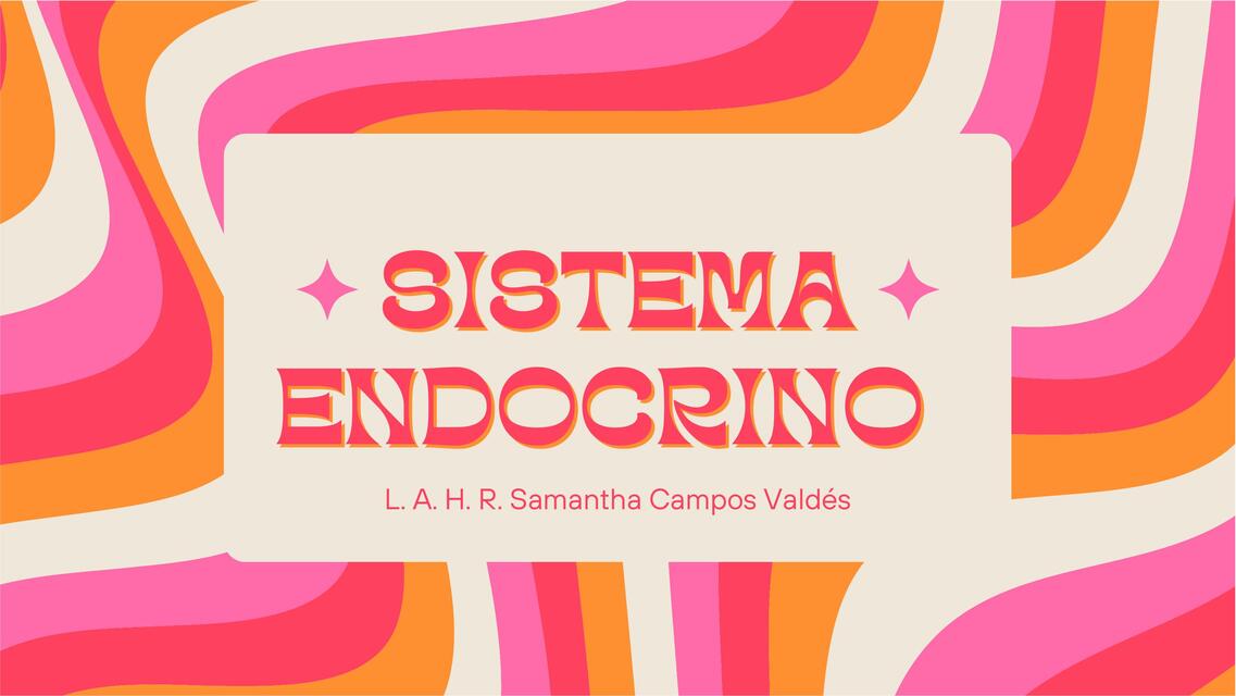 Sistema endocrino 