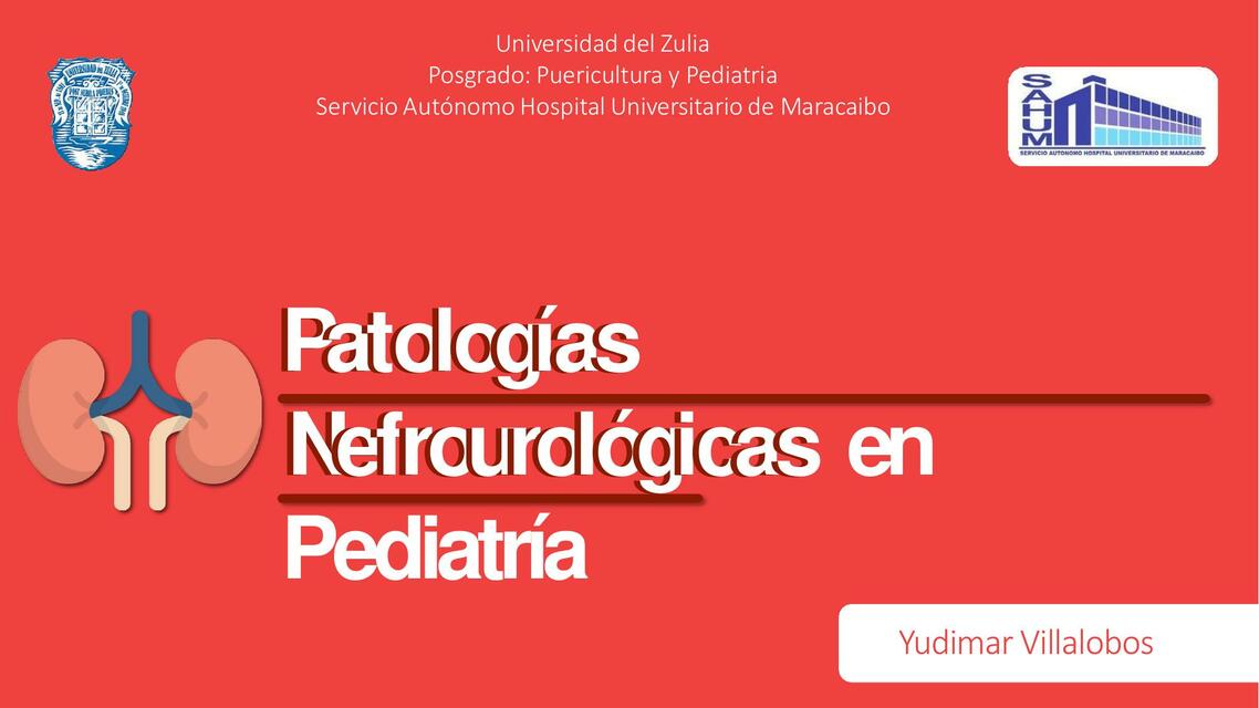 Patologias nefrologicas en pediatria 