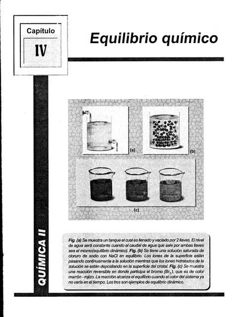 QuimicaII IV Equilibrio Quimica