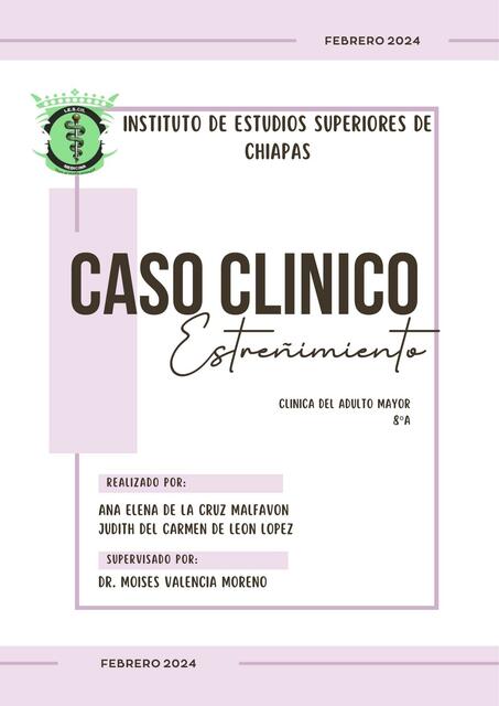 Caso clinico estreñimiento 