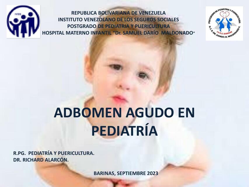 Abdomen agudo médico y quirúrgico