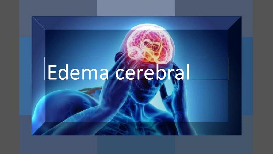 Edema Cerebral 