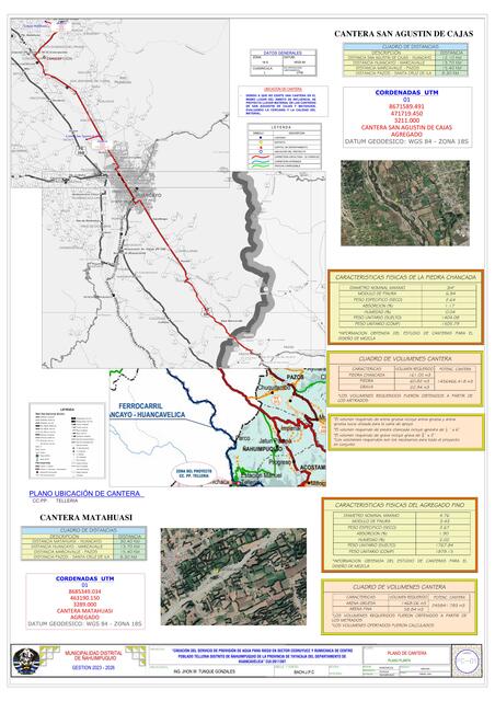 Plano ubicación de cantera 