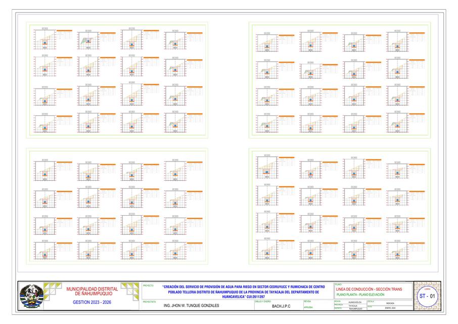 Plano de selección transversal 