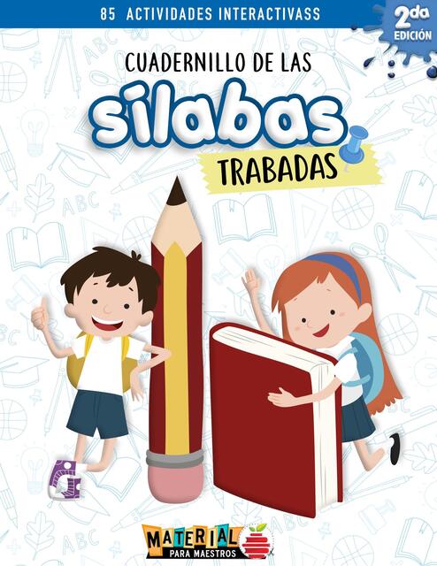 Cuadernillo de las sílabas trabadas 