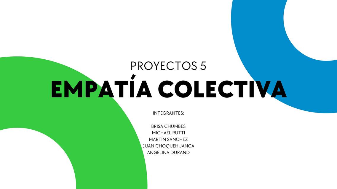 Empatía colectiva 