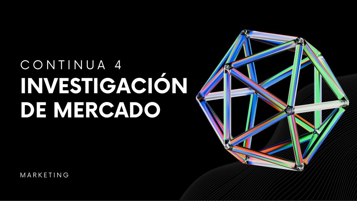 Investigación de Mercado