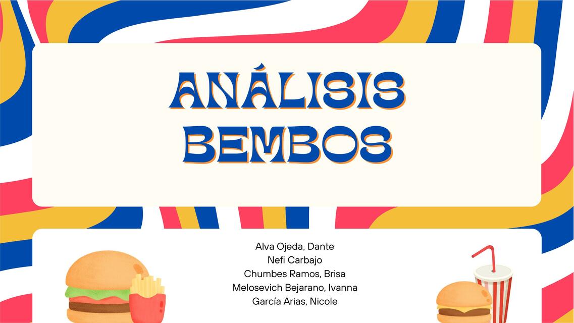 Análisis bembos 