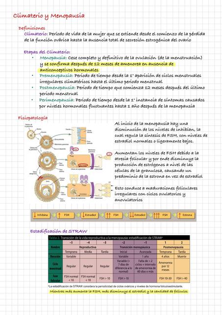 Climaterio y Menopausia