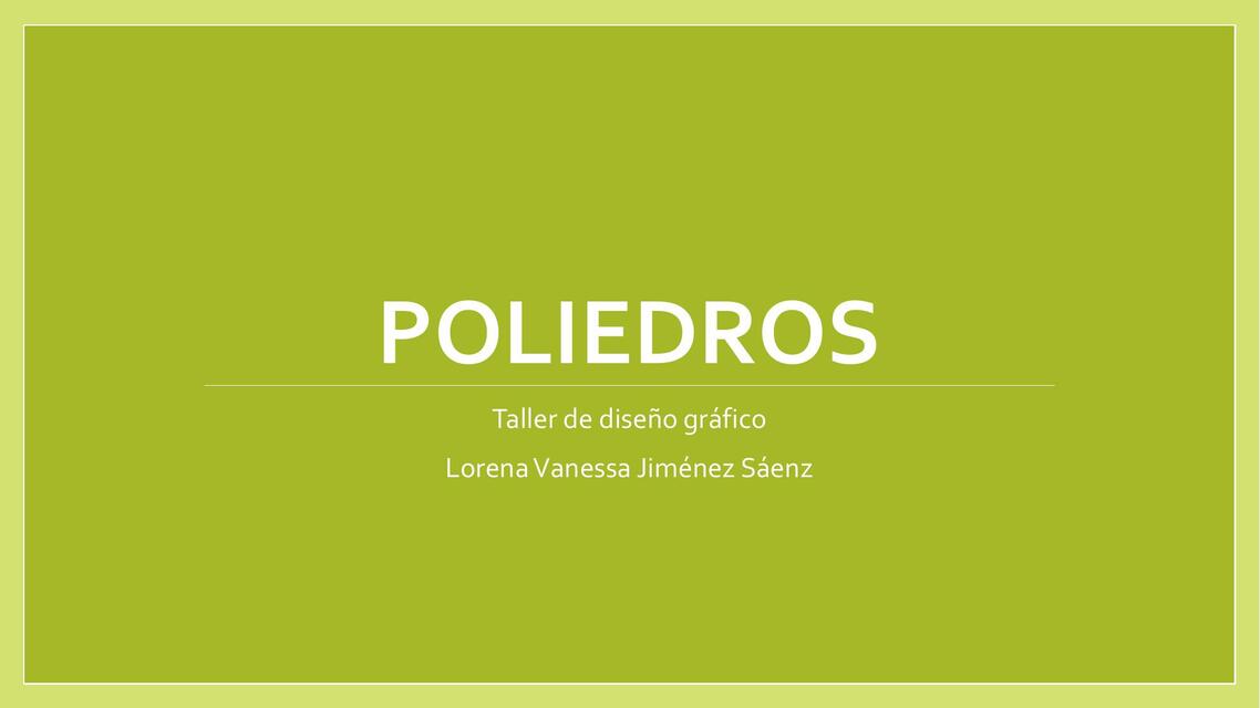 Poliedros 