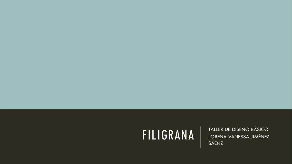 Filigrana