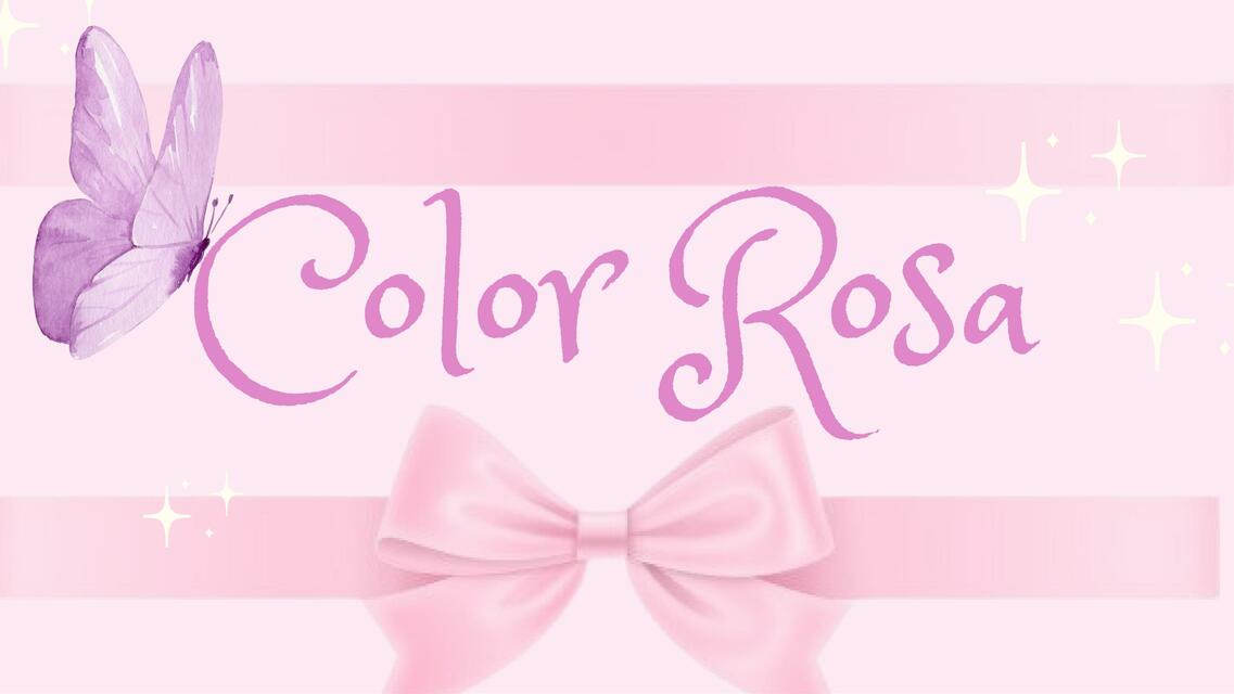 Color Rosa 